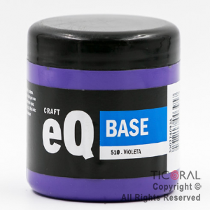 BASE ACRILICA EQ 510 VIOLETA 200 CC X 3 UNIDADES